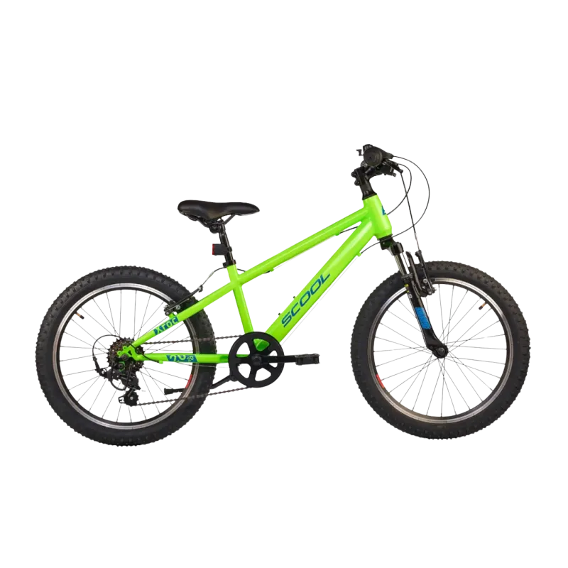 Laste jalgratas S'COOL Xroc, 20" Neon Green/Ocean