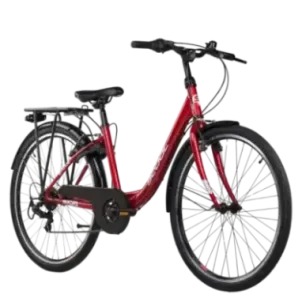 Noorte jalgratas S'COOL chiX, 26" Red/White