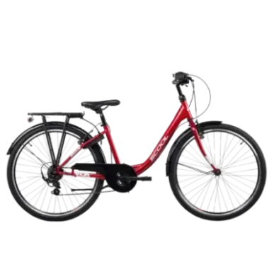 Noorte jalgratas S'COOL chiX, 26" Red/White