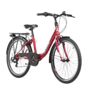 Laste jalgratas S'COOL chiX, 24" Red/White