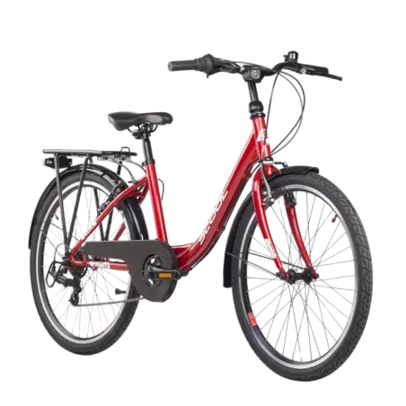 Laste jalgratas S'COOL chiX, 24" Red/White