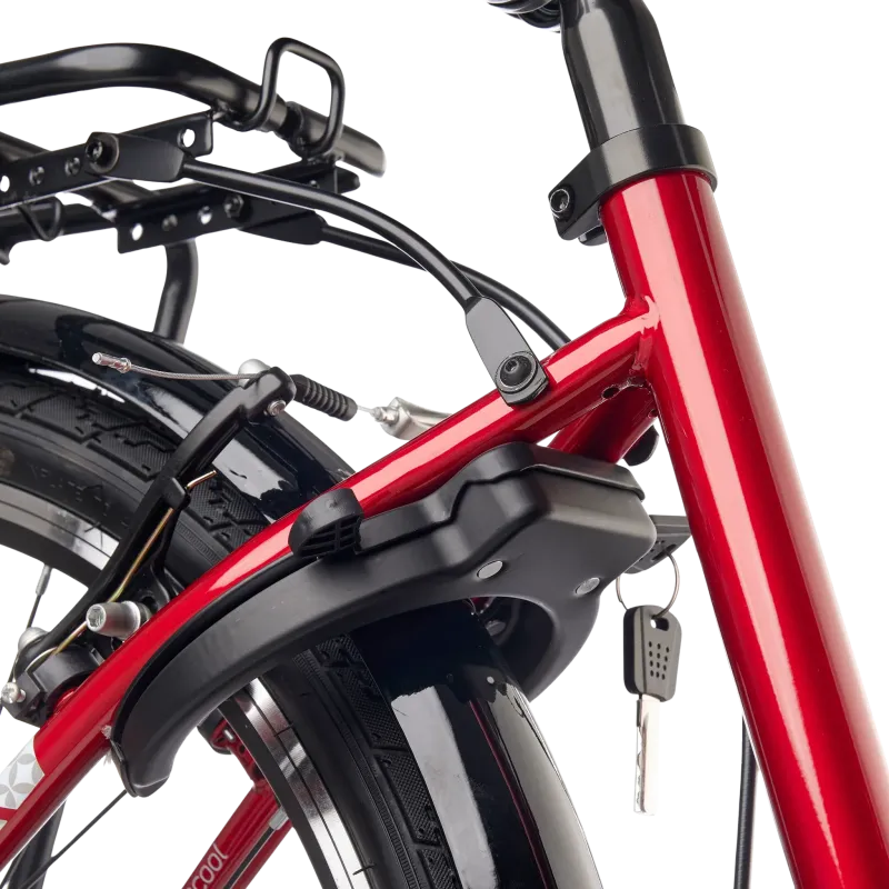 Laste jalgratas S'COOL chiX, 24" Red/White
