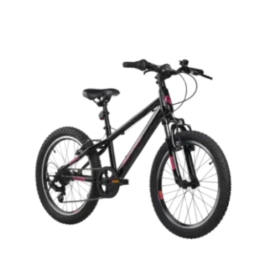 Детский велосипед S'COOL Xroc, 20 дюймов, цвет оксид/розовый.