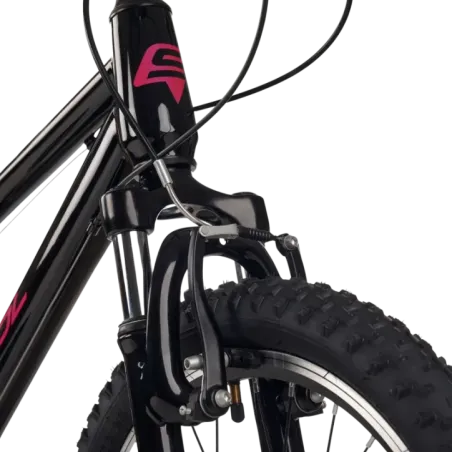Детский велосипед S'COOL Xroc, 20 дюймов, цвет оксид/розовый.