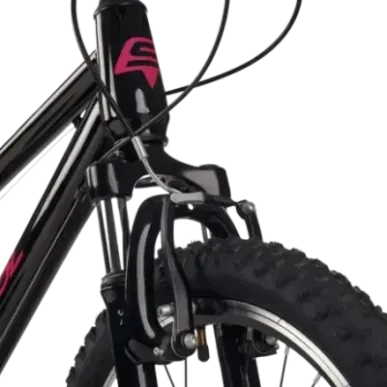 Детский велосипед S'COOL Xroc, 20 дюймов, цвет оксид/розовый.