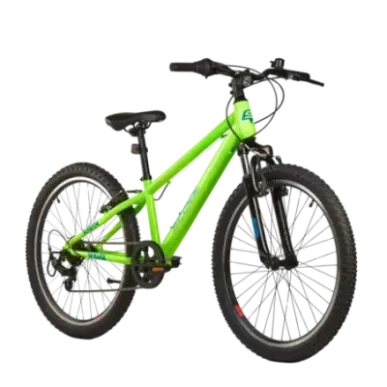 Laste jalgratas S'COOL Xroc, 24" Neon Green/Ocean