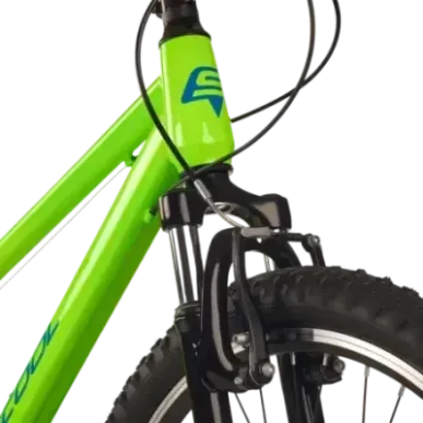Laste jalgratas S'COOL Xroc, 24" Neon Green/Ocean