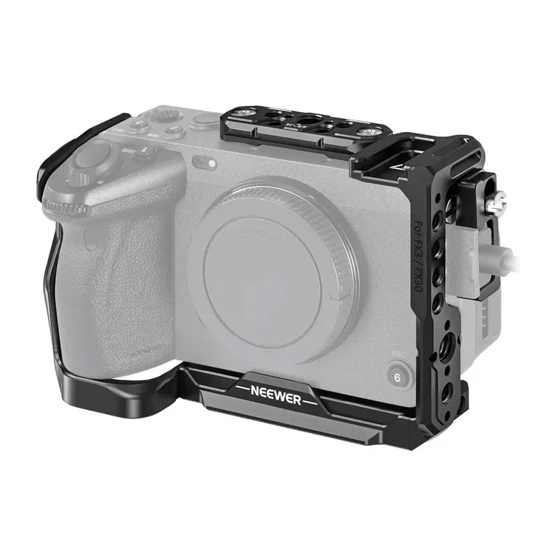 Camera cage with HDMI cable clamp for Sony FX3/FX30 NEEWER CA011