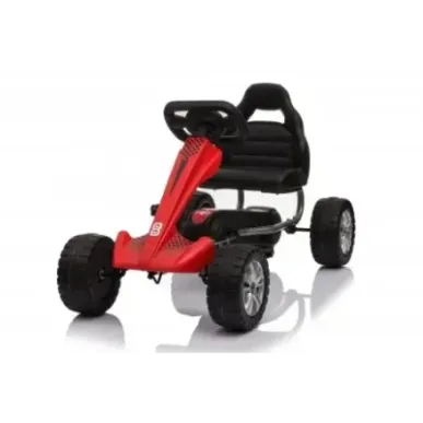 Велокарт (Веломобиль) Go-Kart 1801 красный (3-6 лет)