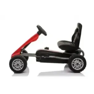 Велокарт (Веломобиль) Go-Kart 1801 красный (3-6 лет)
