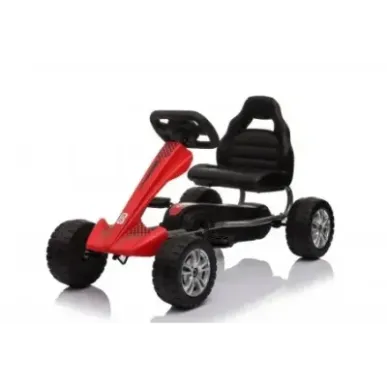 Велокарт (Веломобиль) Go-Kart 1801 красный (3-6 лет)