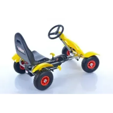 Velokart (Velomobile) Go-Kart F618 Yellow (4-10 years)