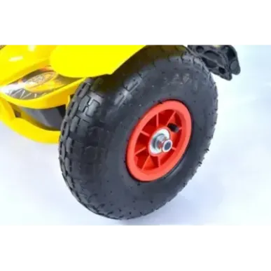 Velokart (Velomobile) Go-Kart F618 Yellow (4-10 years)
