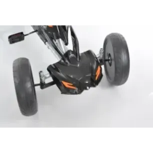 Велокарт (Веломобиль) Go-Kart 1504 чёрный (от 5-12 лет)