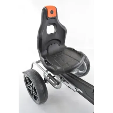 Велокарт (Веломобиль) Go-Kart 1504 чёрный (от 5-12 лет)
