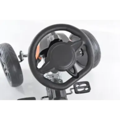 Velokart (Velomobile) Go-Kart 1504 Black (5-12 years)
