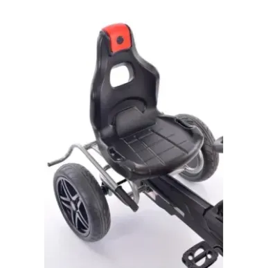 Велокарт (Веломобиль) Go-Kart 1504 красный (от 5-12 лет)
