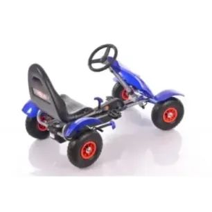 Велокарт (Веломобиль) Go-Kart F618 синий (от 4-10 лет)