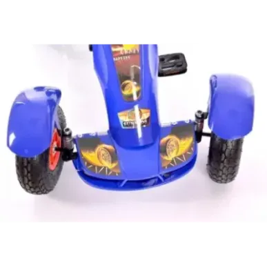 Велокарт (Веломобиль) Go-Kart F618 синий (от 4-10 лет)