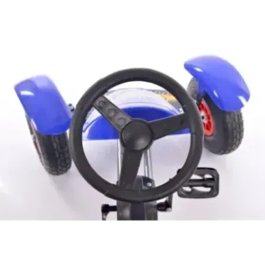 Велокарт (Веломобиль) Go-Kart F618 синий (от 4-10 лет)
