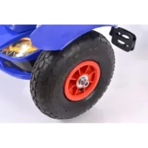 Велокарт (Веломобиль) Go-Kart F618 синий (от 4-10 лет)