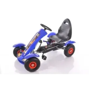 Велокарт (Веломобиль) Go-Kart F618 синий (от 4-10 лет)