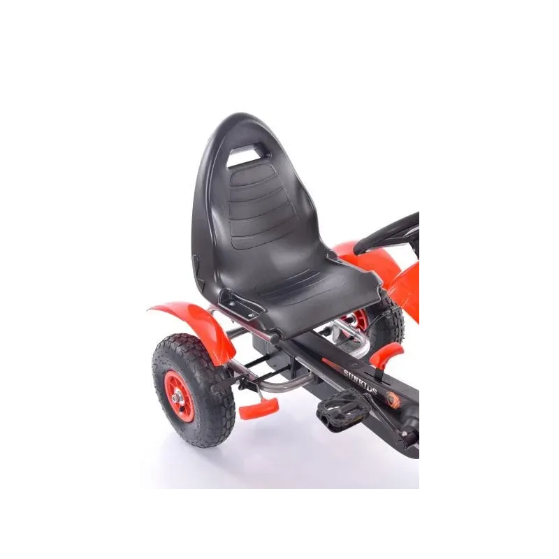 Велокарт (Веломобиль) Go-Kart F618 красный (от 4-10 лет)