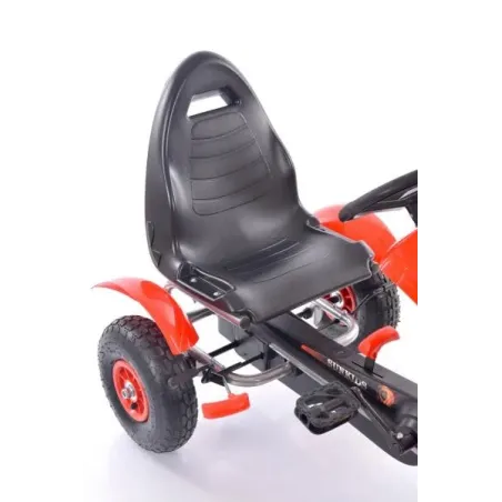Велокарт (Веломобиль) Go-Kart F618 красный (от 4-10 лет)