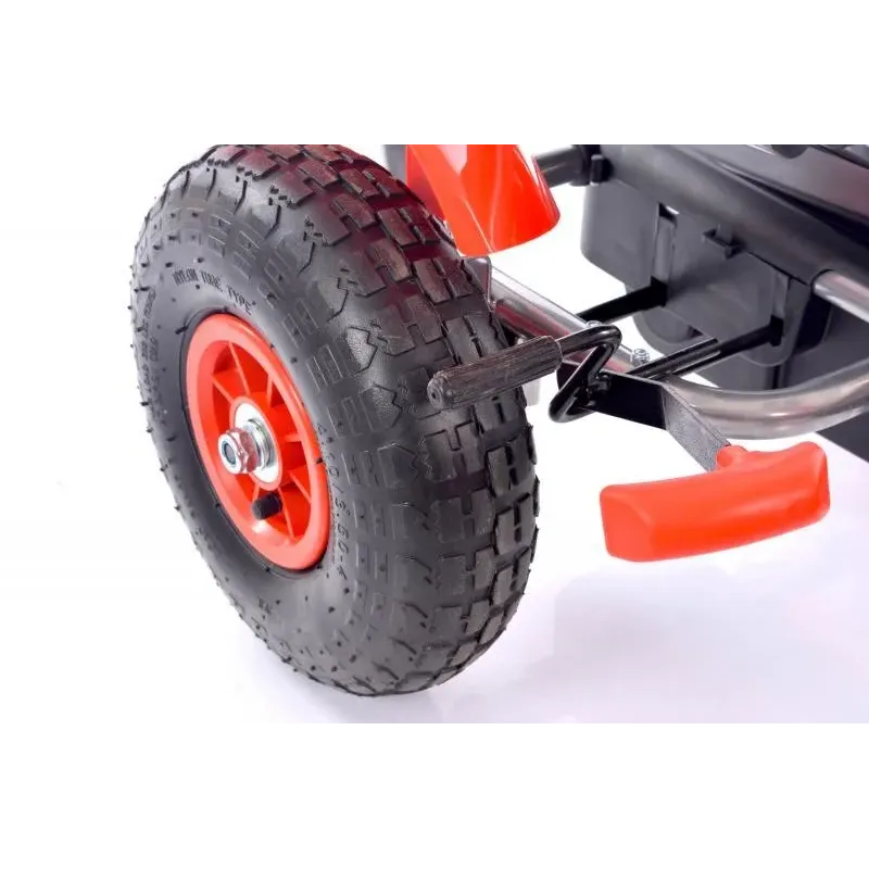 Велокарт (Веломобиль) Go-Kart F618 красный (от 4-10 лет)