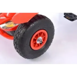 Велокарт (Веломобиль) Go-Kart F618 красный (от 4-10 лет)