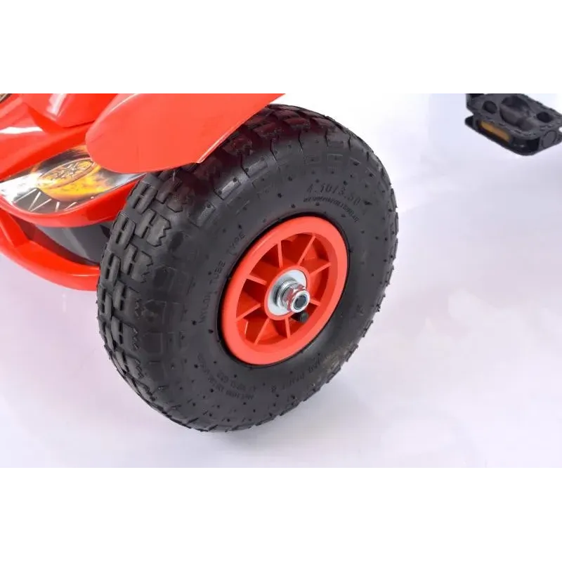 Велокарт (Веломобиль) Go-Kart F618 красный (от 4-10 лет)