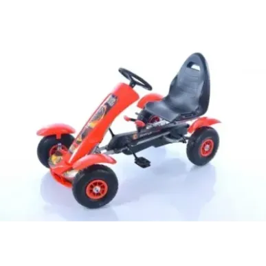 Велокарт (Веломобиль) Go-Kart F618 красный (от 4-10 лет)