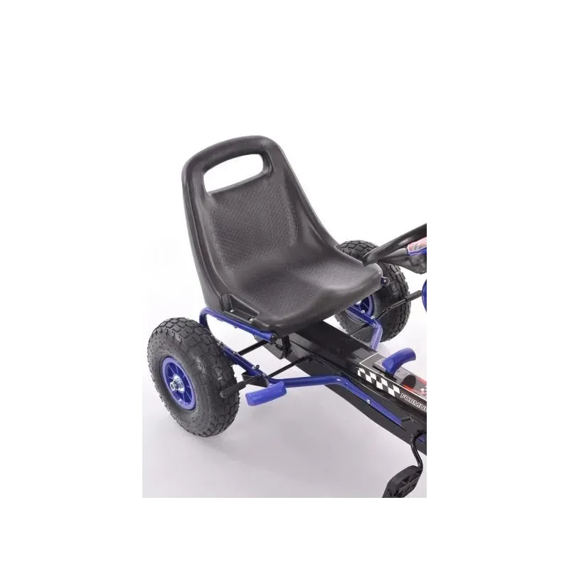Велокарт (Веломобиль) Go-Kart A-15 синий (от 3-8 лет)