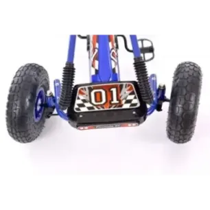 Велокарт (Веломобиль) Go-Kart A-15 синий (от 3-8 лет)