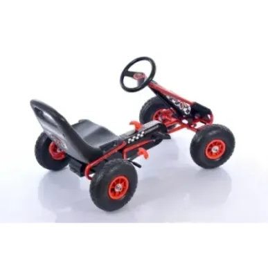 Велокарт (Веломобиль) Go-Kart A-15 красный (от 3-8 лет)