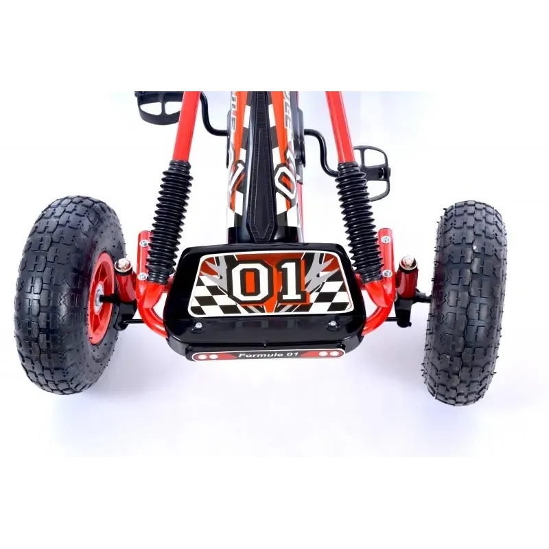 Velokart (Velomobile) Go-Kart A-15 Red (3-8 years)