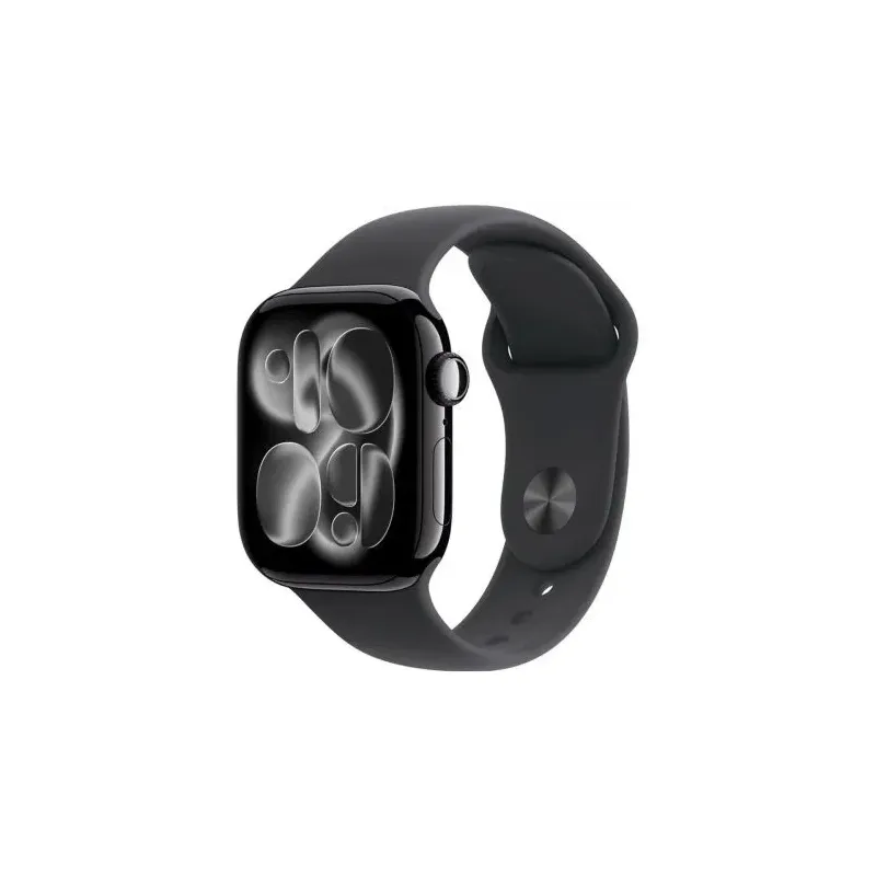 Apple Watch Series 11 GPS + Cellular 46mm Jet Black Alu Case, Black Sport Band M/L EU MFC44