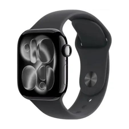 Apple Watch Series 11 GPS + Cellular 46mm Jet Black Alu Case, Black Sport Band M/L EU MFC44