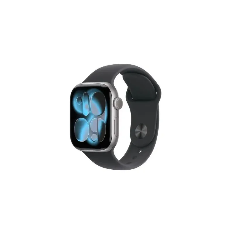 Apple Watch Series 11 (2025) GPS 42mm Space Gray Alu Case, Black Sport Band S/M EU MEQW4