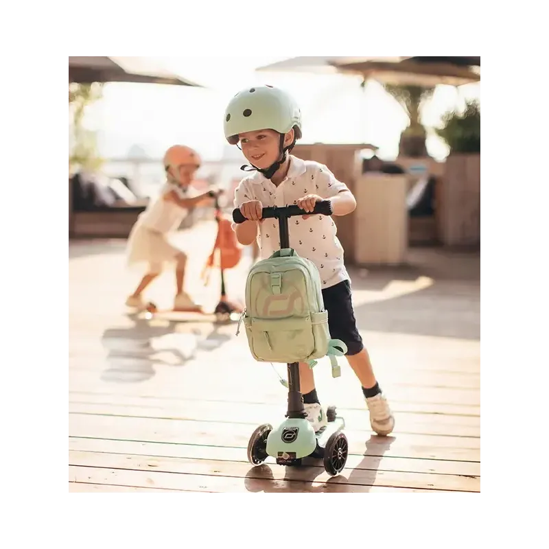 Scoot & Ride laste seljakott 9L | Helkuritega ja magnetkinnitusega