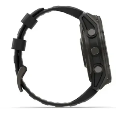 Garmin fēnix 8 Pro 3.56 cm (1.4") AMOLED 51 mm Digital 454 x 454 pixels Touchscreen Black, Grey, Titanium Wi-Fi GPS