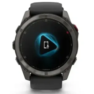 Garmin fēnix 8 Pro 3.56 cm (1.4") AMOLED 51 mm Digital 454 x 454 pixels Touchscreen Black, Grey, Titanium Wi-Fi GPS