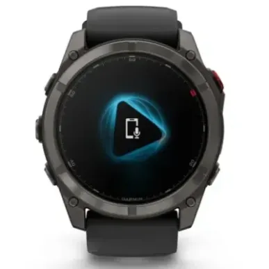Garmin fēnix 8 Pro 3.56 cm (1.4") AMOLED 51 mm Digital 454 x 454 pixels Touchscreen Black, Grey, Titanium Wi-Fi GPS