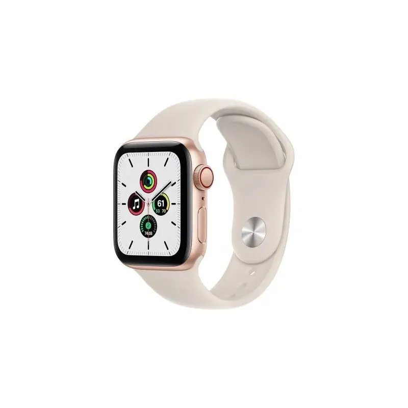 Apple Watch SE2 (2022) GPS + Cellular LTE 40mm Starlight Alu case, Starlight Sport Band S/M EU MXGJ3 Apple Watch SE2 (2022) GPS + Cellular LTE 40mm Starlight Alu case, Starlight Sport Band S/M EU MXGJ3