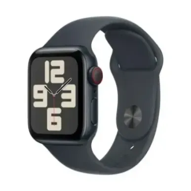 Apple Watch SE2 (2022) GPS + Cellular LTE 44mm Midnight Alu case, Midnight Sport Band M/L EU MXGM3
