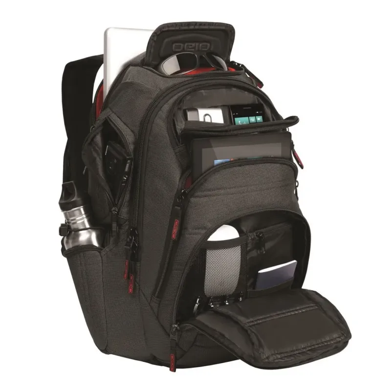 OGIO BACKPACK RENEGADE RSS BLACK PINDOT P/N: 111071_317