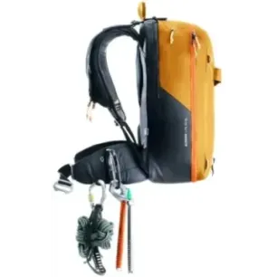 Plecak Deuter Alproof Lite 20 SL - cinnamon/blac + Kosmetyczka Deuter Wash Center I, raisin/caspia
