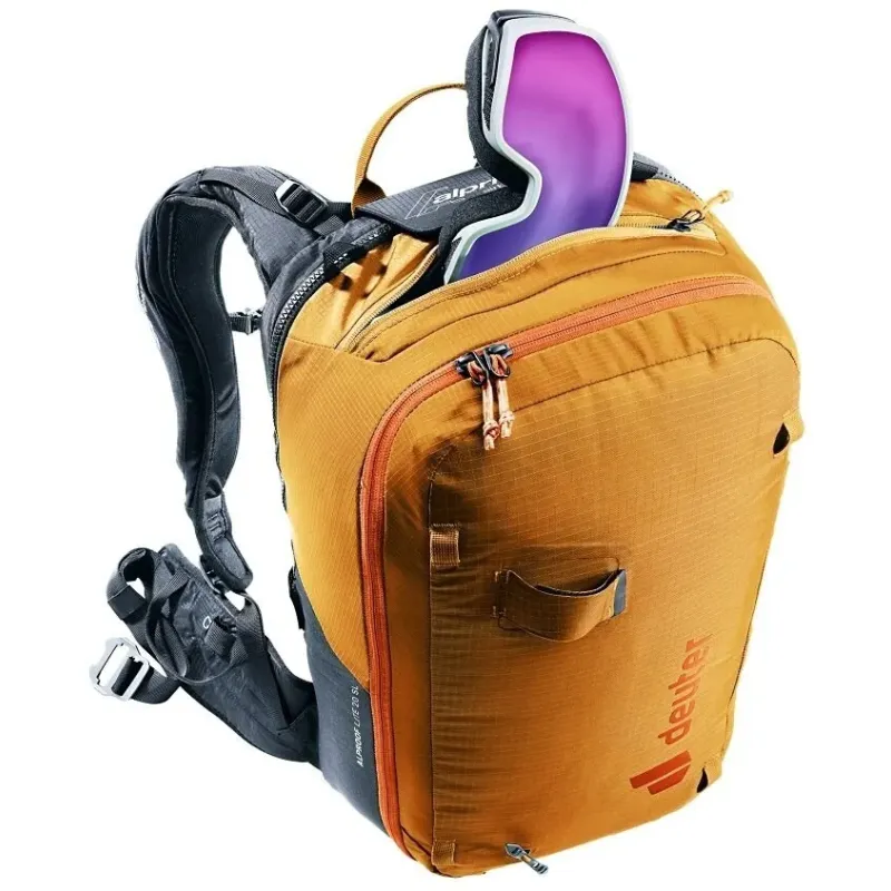 Plecak Deuter Alproof Lite 20 SL - cinnamon/blac + Kosmetyczka Deuter Wash Center I, raisin/caspia