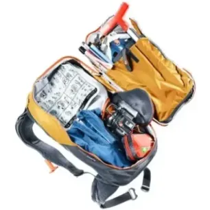 Plecak Deuter Alproof Lite 20 SL - cinnamon/blac + Kosmetyczka Deuter Wash Center I, raisin/caspia