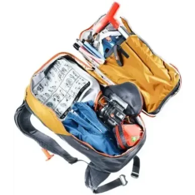 Plecak Deuter Alproof Lite 20 SL - cinnamon/blac + Kosmetyczka Deuter Wash Center I, raisin/caspia